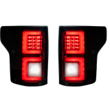 Ford F150 18-20 OLED Tail Lights in Smoked