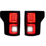 Ford F150 15-17 Tail Lights LED in Smoked