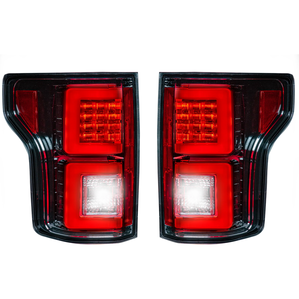 Ford F150 18-20 Replaces OEM Halogen Tail Lights OLED Clear