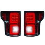 Ford F150 18-20 Replaces OEM Halogen Tail Lights OLED Clear