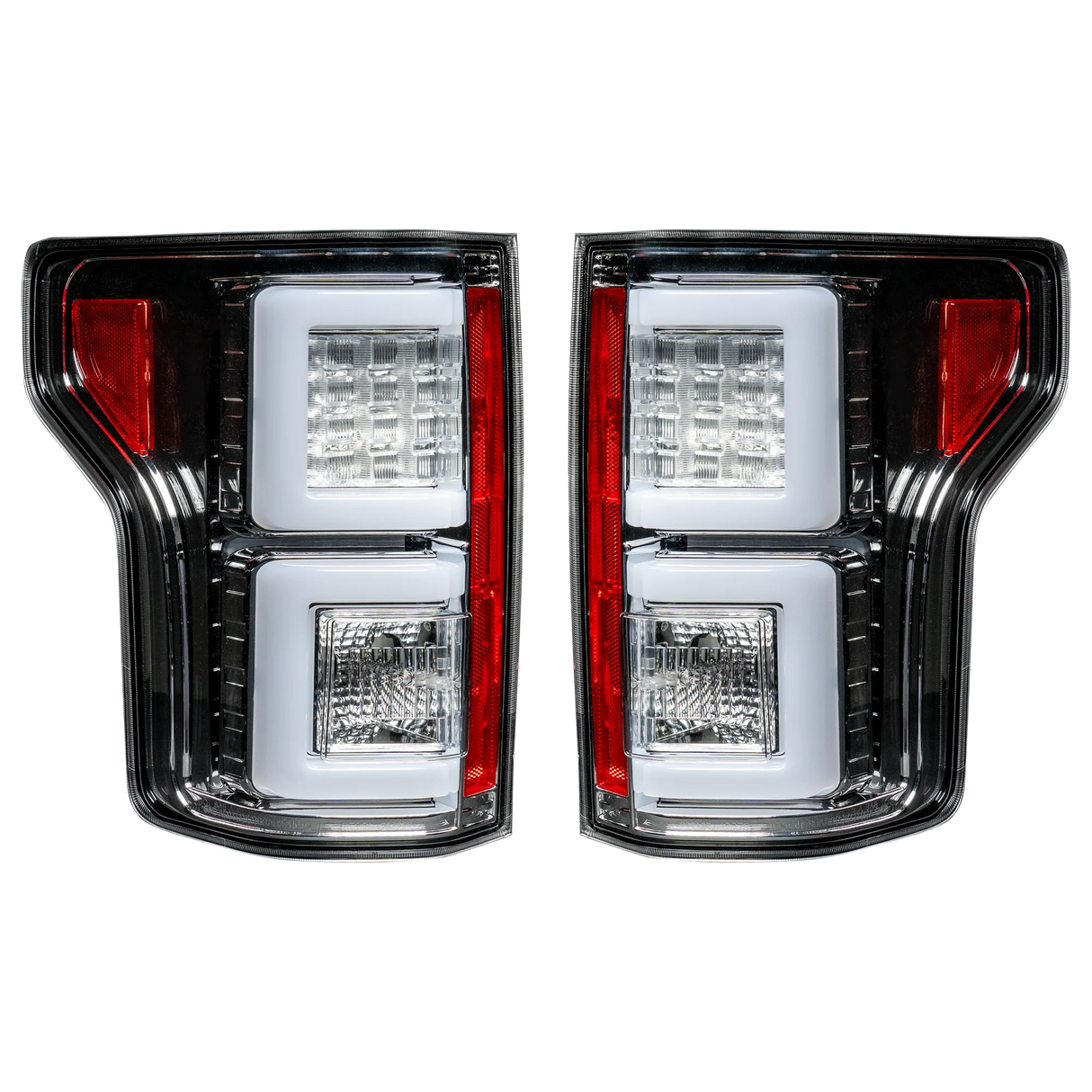 Ford F150 18-20 Replaces OEM Halogen Tail Lights OLED Clear