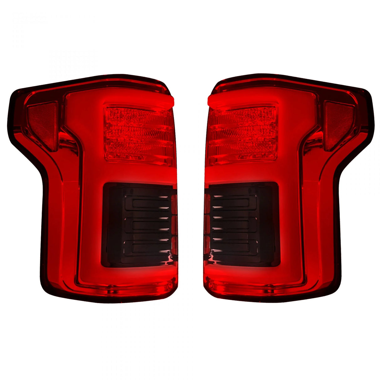 Ford F150 18-20 (Replaces OEM LED) Tail Lights OLED in Red