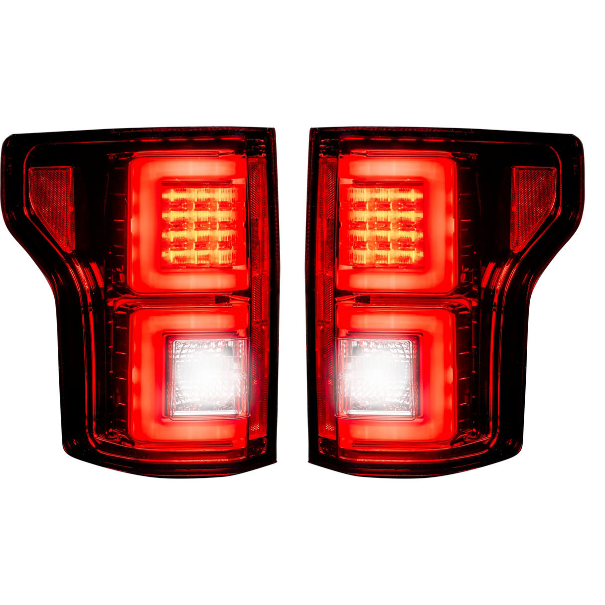 Ford F150 15-17 Tail Lights LED in Red