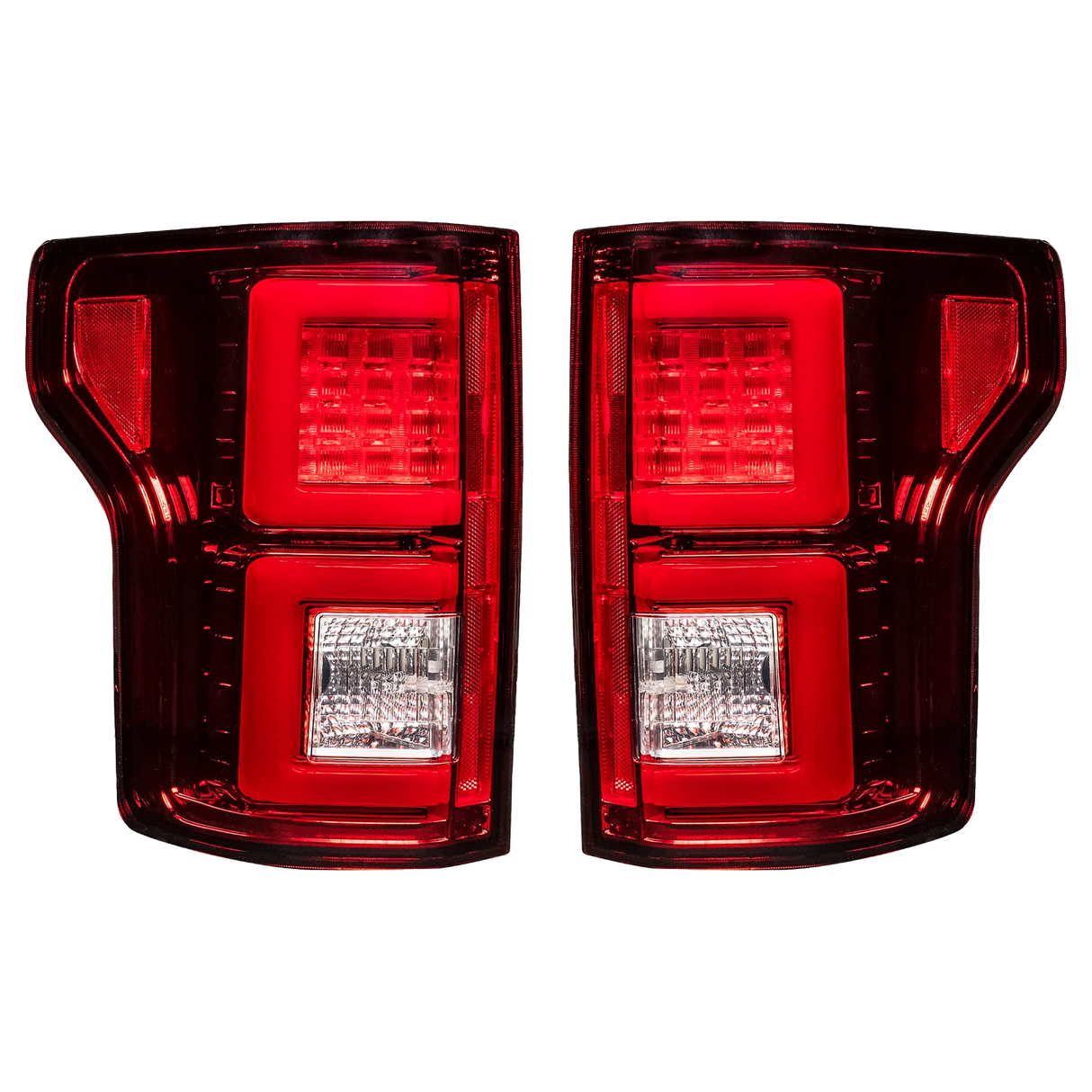 Ford F150 15-17 Tail Lights LED in Red