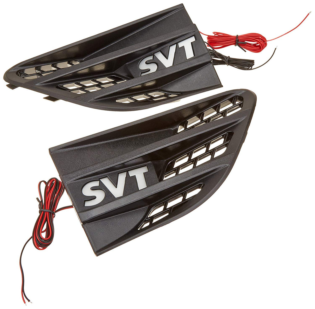 Ford SVT Raptor 09-14 Illuminated Emblems Black in Red Illumination