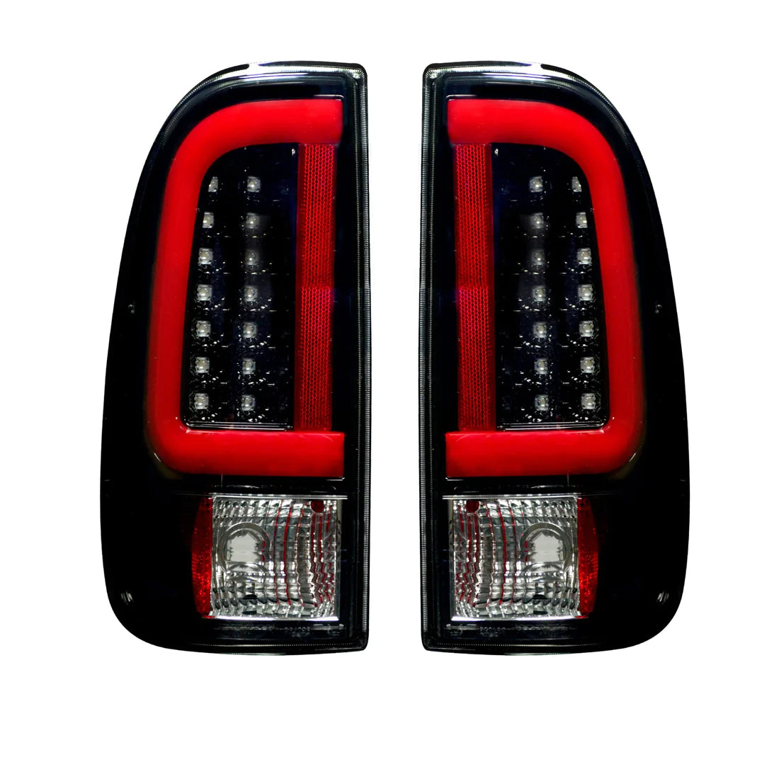 Ford Super Duty 08-16 F-250/F-350/F-450/F-550 Tail Lights OLED in Smoked