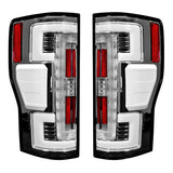 Ford Super Duty F250/350/450/550 17-19 (Replaces OEM LED) Tail Lights OLED in Clear