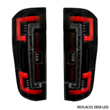 Ford Super Duty 20-22 (Replaces OEM Halogen) Tail Lights OLED in Smoked