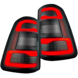 Dodge RAM 2500/3500 19-24 Ultra Bright OLED Tail Lights w/ Scanning Amber Turn Signals (Replaces OEM Halogen Tail Lights Only) - Multiple Lens