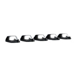 Ford Super Duty 17-22 (5-Piece Set) Cab Roof Light Kit in White High-Power LED with Smoked Lens (OPEN BOX)