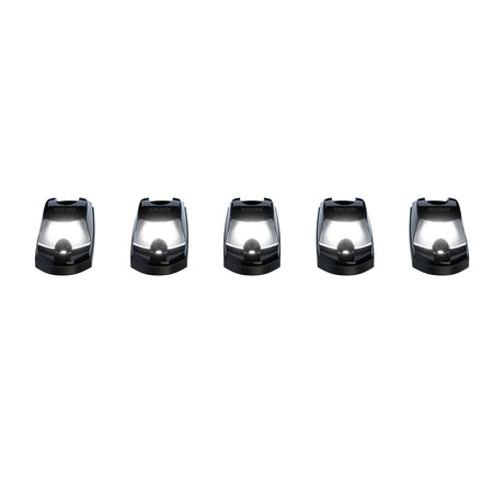Ford Super Duty 17-22 (5-Piece Set) Cab Roof Light Kit in White High-Power LED with Smoked Lens (OPEN BOX)