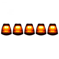 Ford Super Duty 17-22 (5-Piece) Cab Roof Light Kit Strobe LED White & Amber - SMOKED LENS (OPEN BOX)