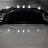 Ford Super Duty 17-24 (5-Piece Set) LED Cab Roof Light Kit with Clear Lens & White LEDs (FRESH INSTALL ONLY)