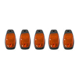 (REMOVED) Dodge RAM HD 2500/3500 19-24 5-Piece Cab Roof Light Set LED Amber Lens in Amber (FRESH INSTALL)