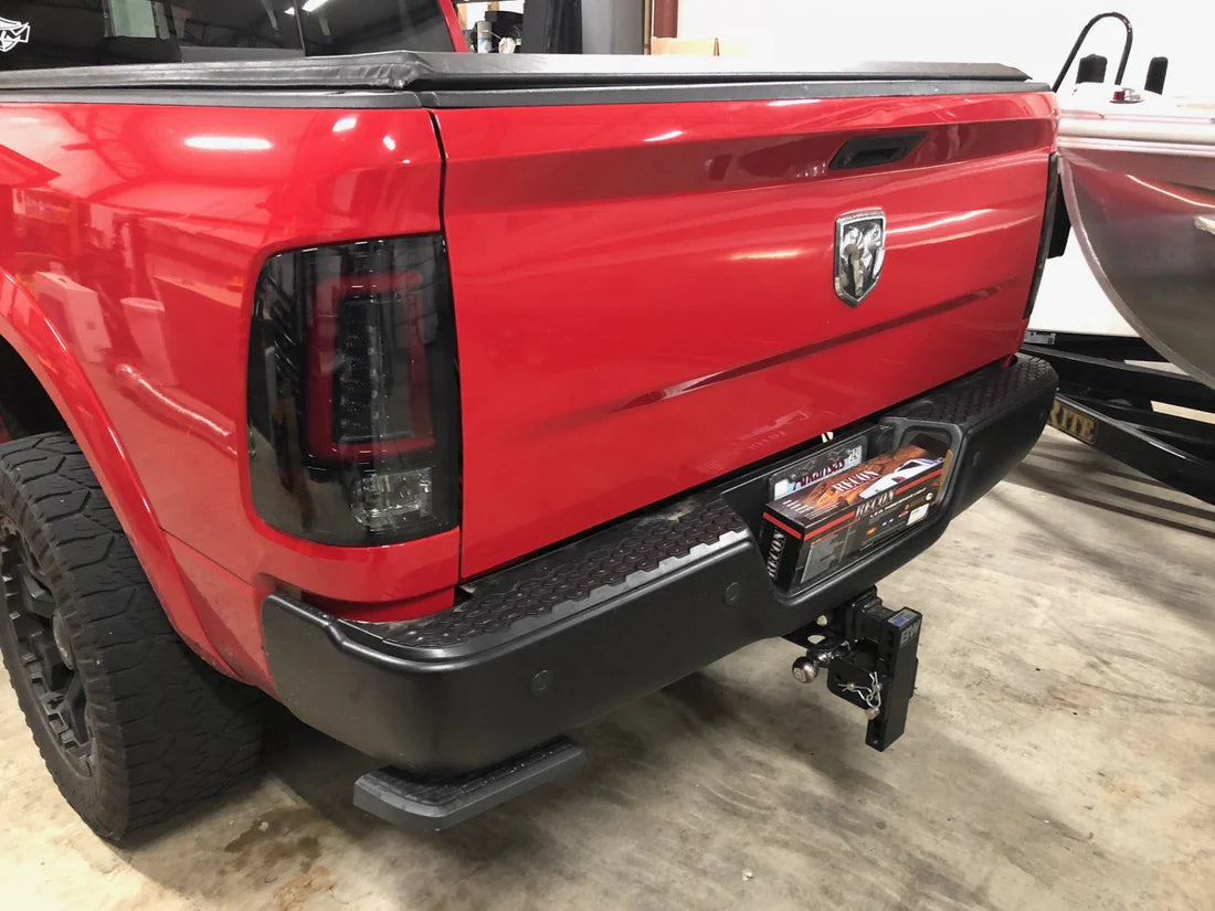 Dodge RAM 2500/3500 10-18 (Replaces OEM Halogen) Tail Lights OLED in Smoked Lens