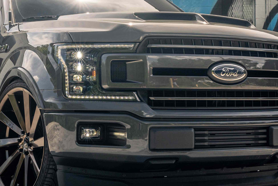 FORD F-150 (18-20): XB LED HEADLIGHTS (WHITE DRL)