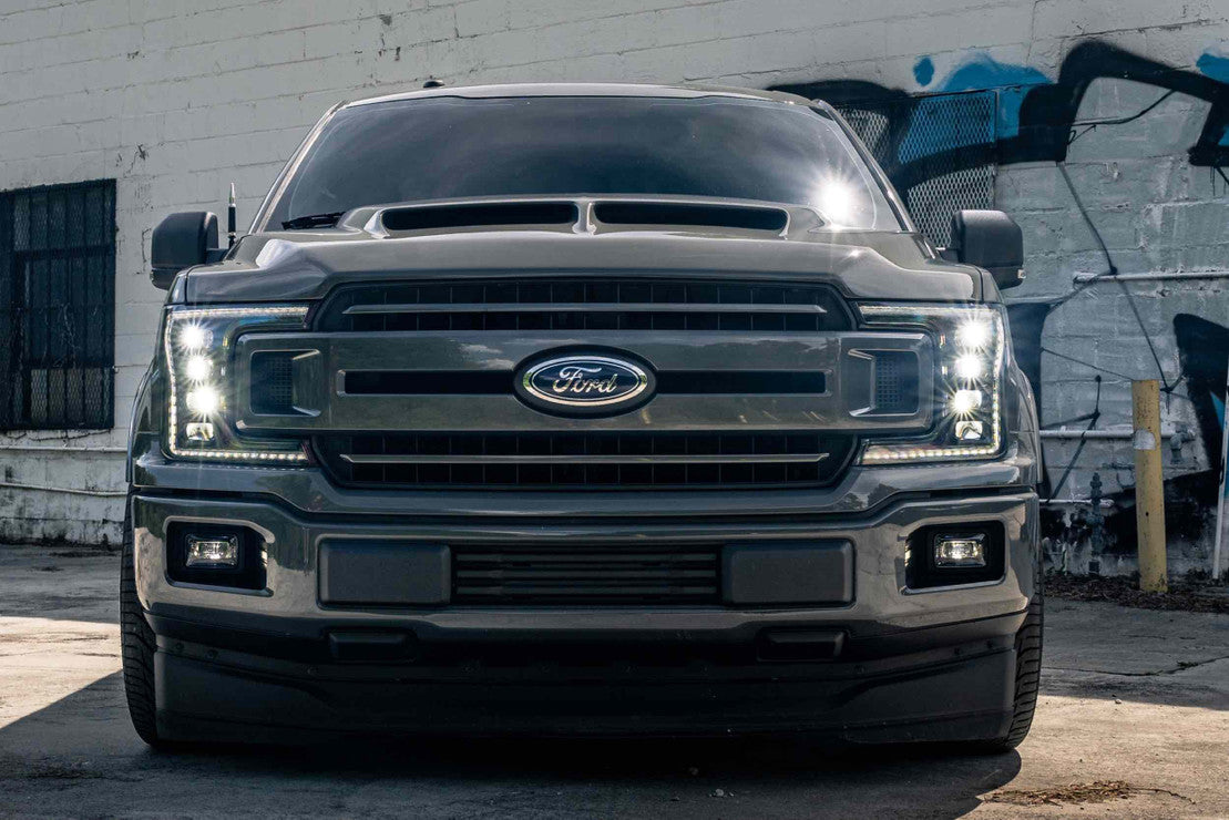 FORD F-150 (18-20): XB LED HEADLIGHTS (WHITE DRL)