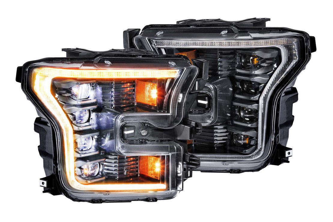 FORD RAPTOR (17-20) XB LED HEADLIGHTS (AMBER DRL)