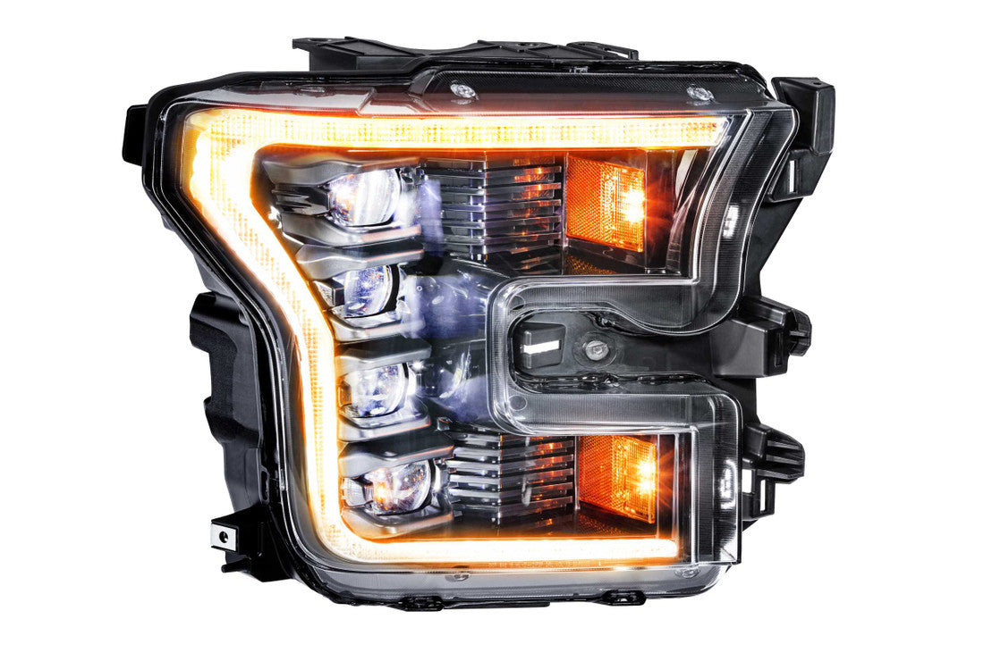 FORD RAPTOR (17-20) XB LED HEADLIGHTS (AMBER DRL)