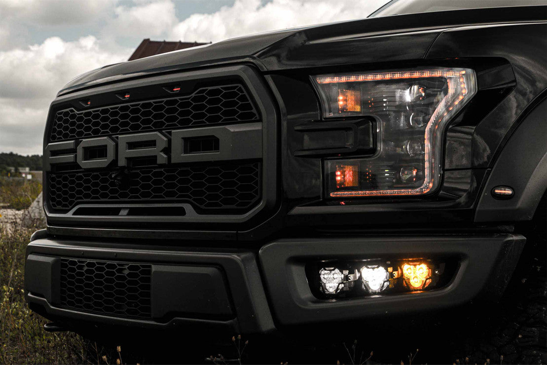 FORD RAPTOR (17-20) XB LED HEADLIGHTS (AMBER DRL)