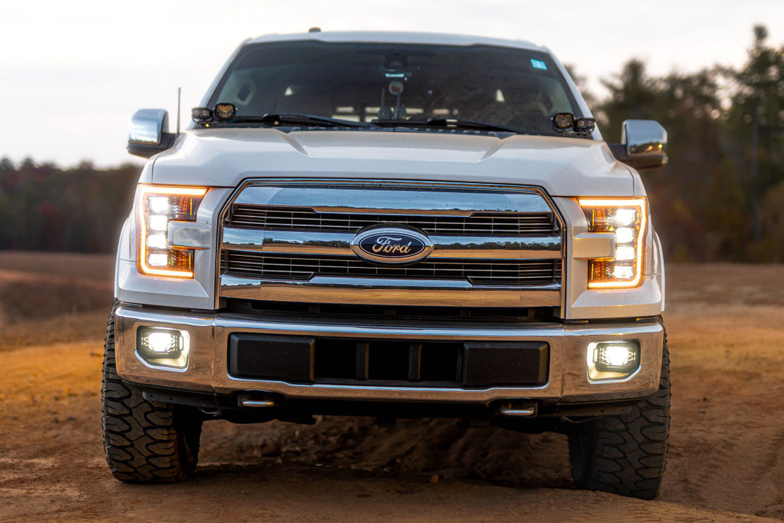 FORD RAPTOR (17-20) XB LED HEADLIGHTS (AMBER DRL)