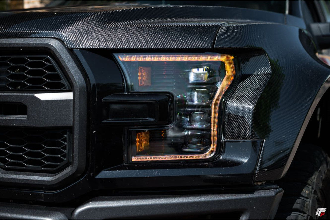 FORD RAPTOR (17-20) XB LED HEADLIGHTS (AMBER DRL)