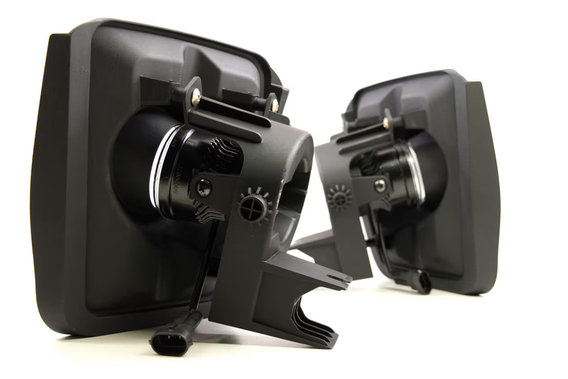 Dodge Ram 1500 (13-18) XB LED Fog Lights - Vertical