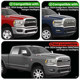 Dodge Ram 2500/3500 Plug-N-Play Harness for Halogen & LED Reflector Headlights (2019-2024)