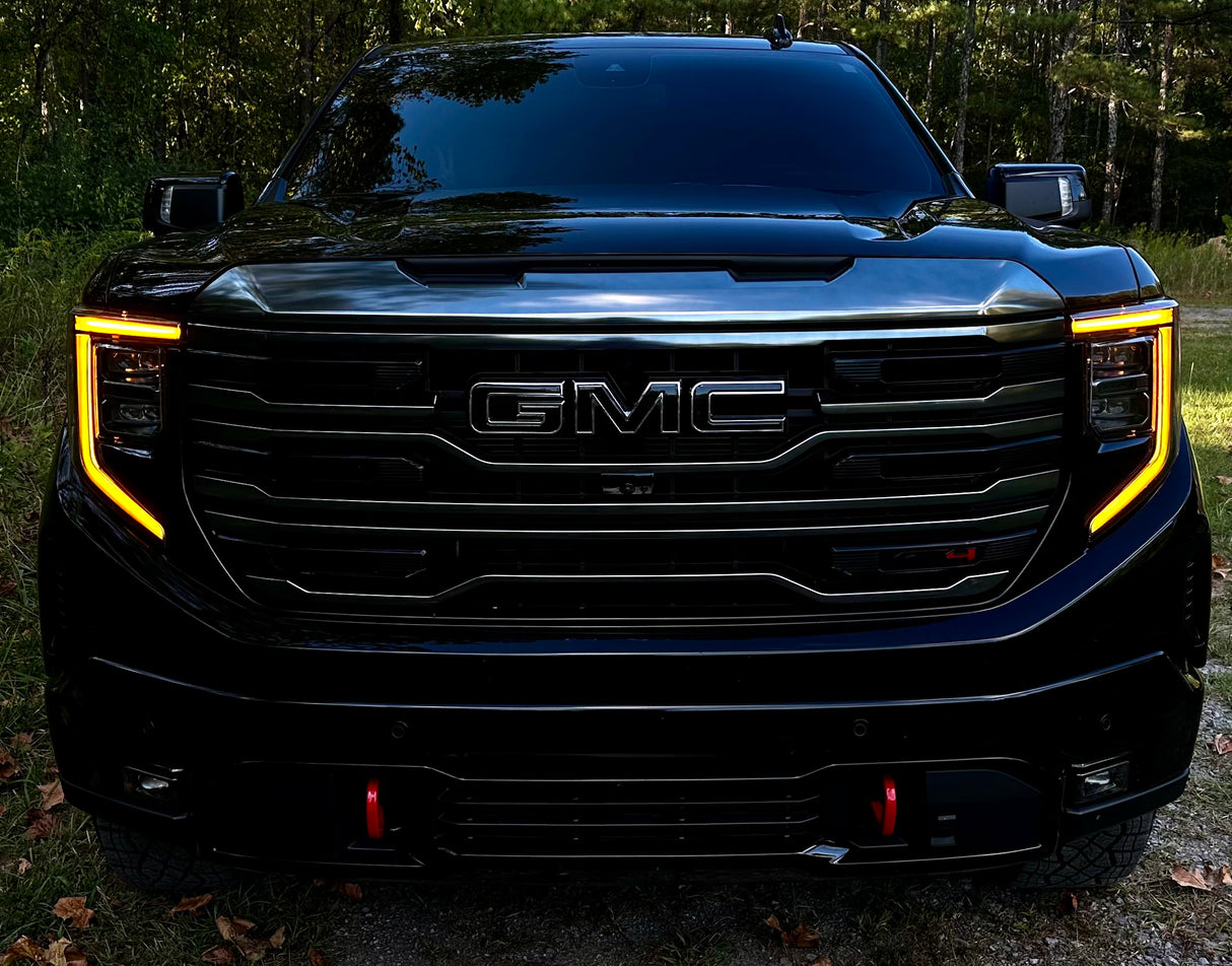 2022-2025 GMC Sierra 1500 “Refresh” Amber DRL Override Kit