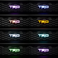 TRD : Illuminated Multicolor Flow LED Badge | Lit Logos