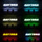 LED Badges: Multicolor (Mopar vehicles)