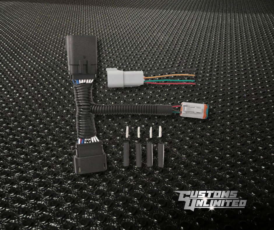 FORD SUPER DUTY DYNAMIC LED HEADLIGHT ADAPTER (2023-2024) – Customs ...