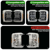 Ford Superduty Plug-N-Play Harness For LED Headlights (2023+)