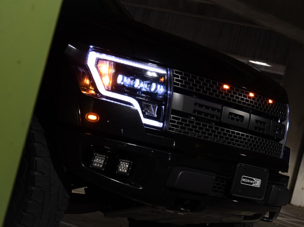 FORD F-150 (09-14): XB LED HEADLIGHTS (WHITE DRL)