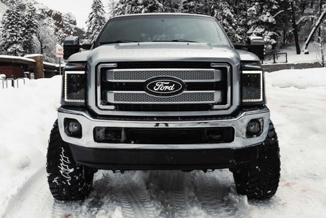 FORD SUPER DUTY (11-16) XB LED HEADLIGHTS (WHITE DRL)