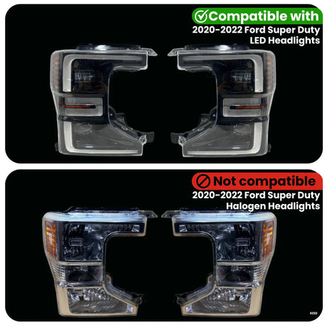Ford Superduty Plug-N-Play Harness For LED Headlights (2020-2022)