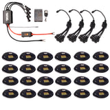 Pure White 36 LED Plug & Play Extreme Brightness Rock Light Kit