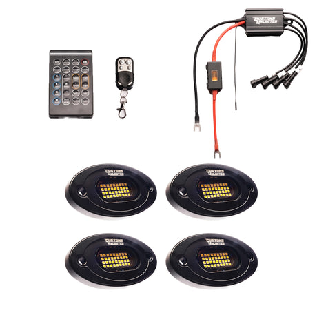 Pure White 36 LED Plug & Play Extreme Brightness Rock Light Kit