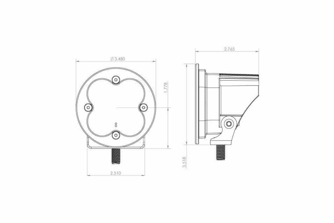 BAJA DESIGNS SQUADRON SPORT LED LIGHT PODS