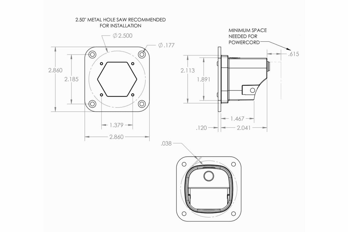 BAJA DESIGNS S1 LED PODS (FLUSH MOUNT)