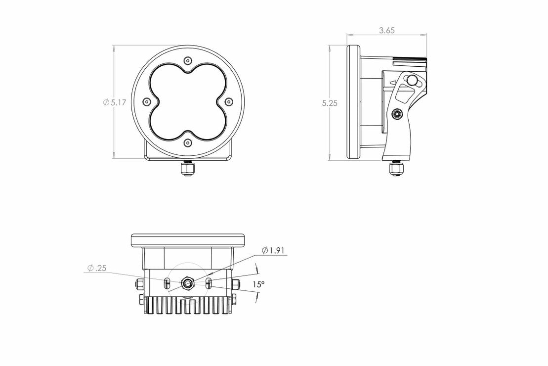 BAJA DESIGNS XL / XL-R LED LIGHT PODS