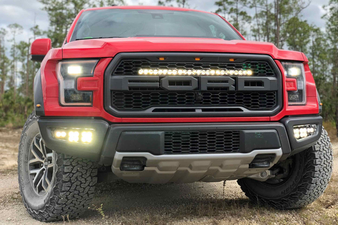 GRILLE MOUNT LED SYSTEM: FORD RAPTOR (17-20)