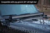 HOOD-MOUNT LED LIGHT BAR KIT: WRANGLER JL