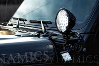 2018-2025 Jeep JL Wrangler Cowl Mount LED Brackets