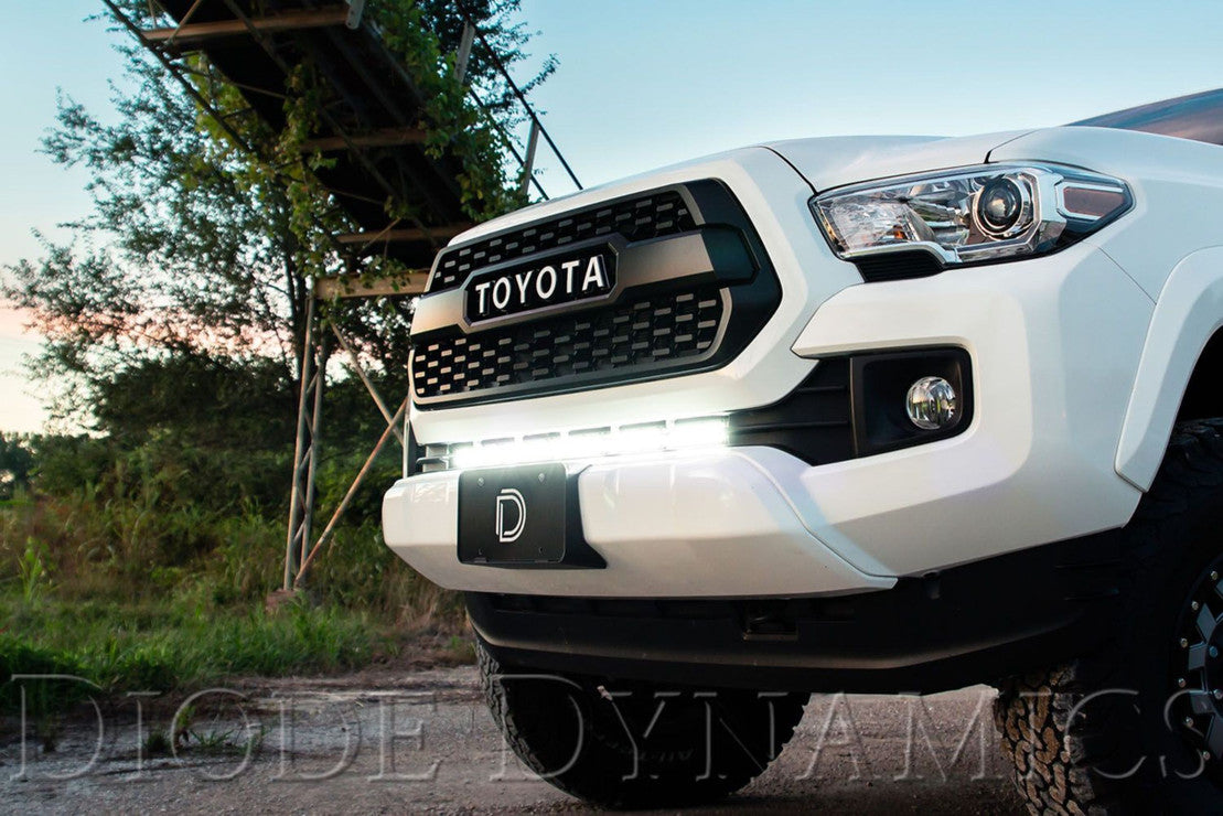 GRILLE-MOUNT LED LIGHT BAR KIT: TOYOTA TACOMA (16-23)