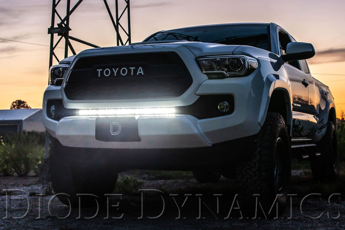 GRILLE-MOUNT LED LIGHT BAR KIT: TOYOTA TACOMA (16-23)