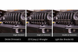 BUMPER-MOUNT LED LIGHT BAR KIT: WRANGLER JL