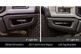 BUMPER-MOUNT LED LIGHT BAR KIT: FORD RAPTOR (17-20)