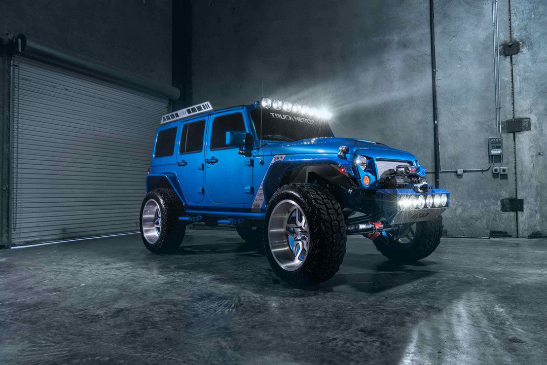 KC HI-LITES XROSS BAR LED SYSTEM: WRANGLER JL/JT