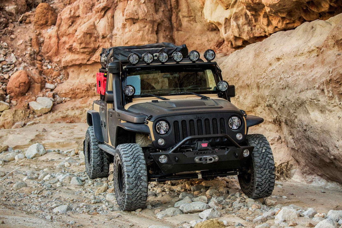 KC HI-LITES XROSS BAR LED SYSTEM: WRANGLER JK